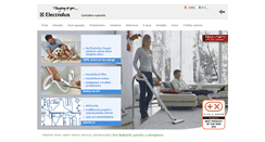 Desktop Screenshot of electrolux-vac.sk